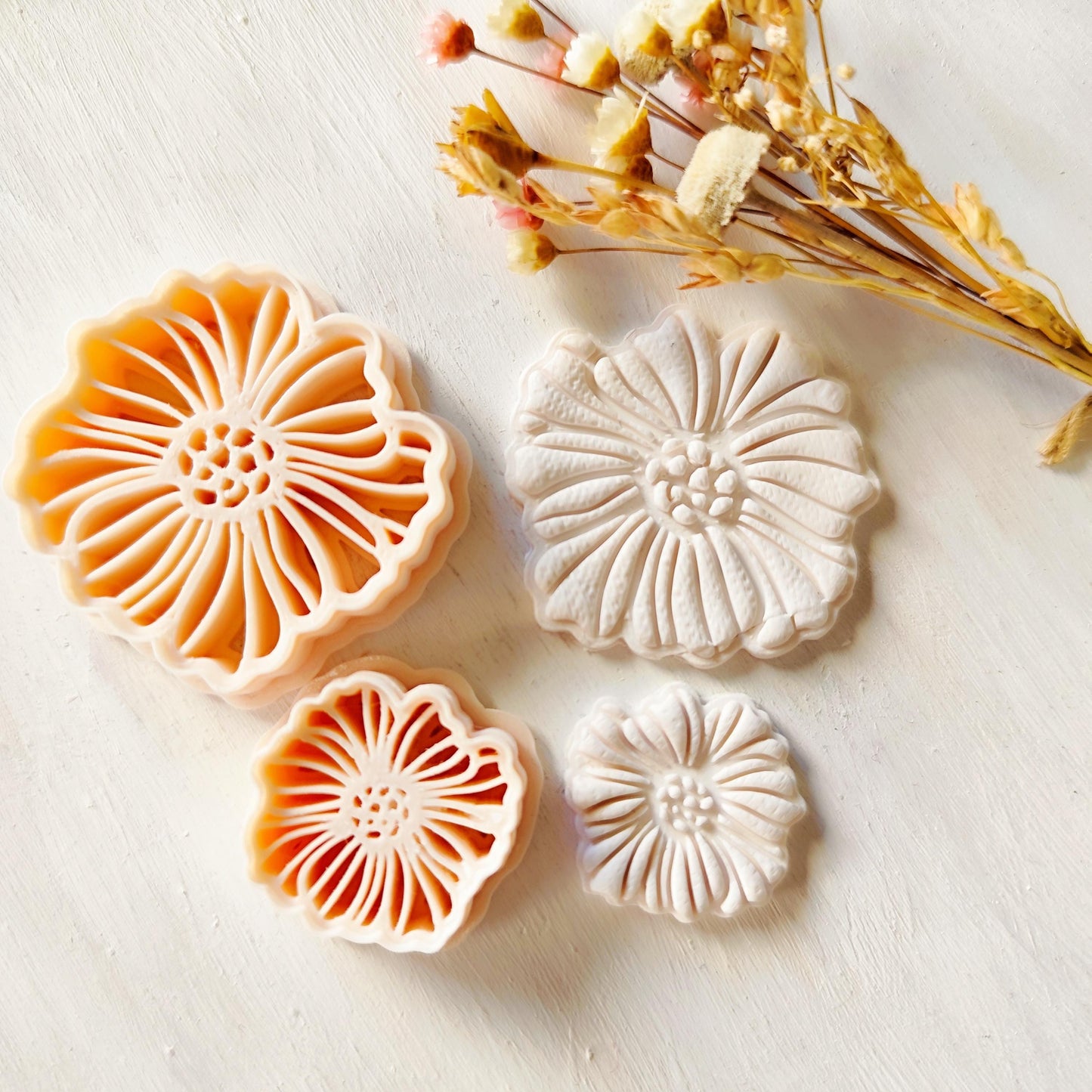 Flower Digital STL File Polymer Clay Cutter, Stl Clay Cutter File, Earring clay cutter,  Instant Download, STL file for 3D Printer