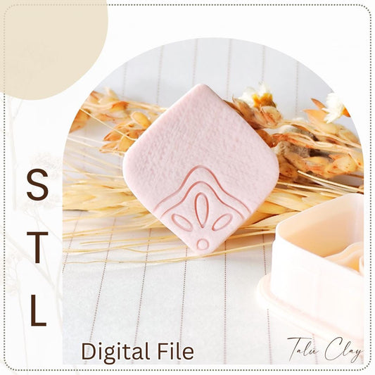 Geometric Digital STL File Polymer Clay Cutter, Clay Cutter File, Earring clay cutter,  Instant Download, STL file for 3D Printer